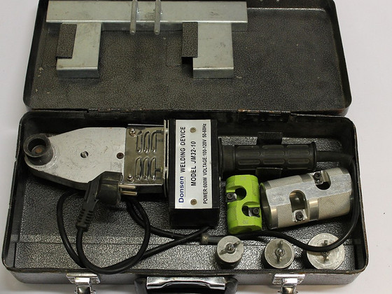 Паяльник для труб Donsen JM32-10 600W + насадки + чемодан