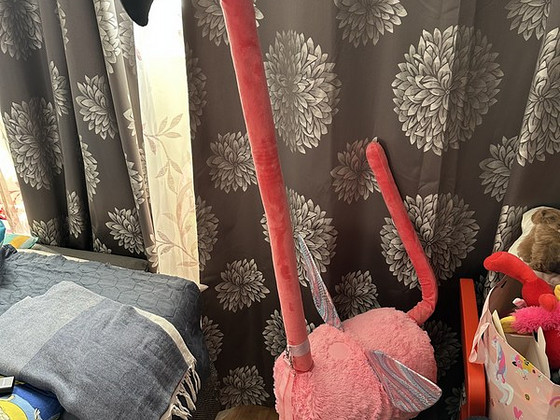 Фламинго LITTLE LONG LEGS interaktiivne mänguasi Bubblemingo