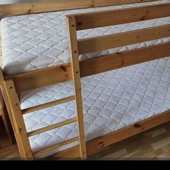 Двухъярусная кровать из сосны