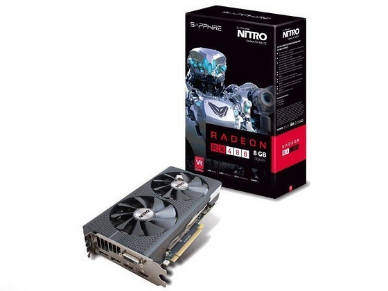 Sapphire Nitro RX 480 8GB