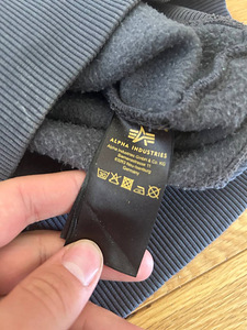 Кофта Alpha industries (4 фото из 4)