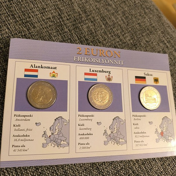 2011 2€ монетная карта