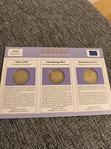 2011 2€ монетная карта (2 фото из 2)