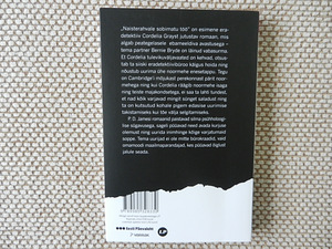 P. D. James "Naisterahvale sobimatu töö" (2 foto / 3)