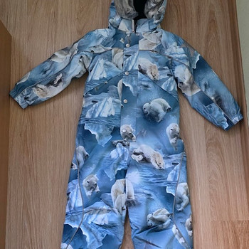 Новый зимний комбинезон Molo р. 110, 122