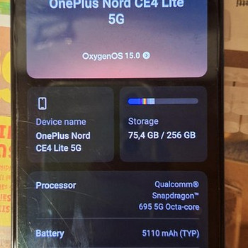 Nord oneplus ce4lite 5g