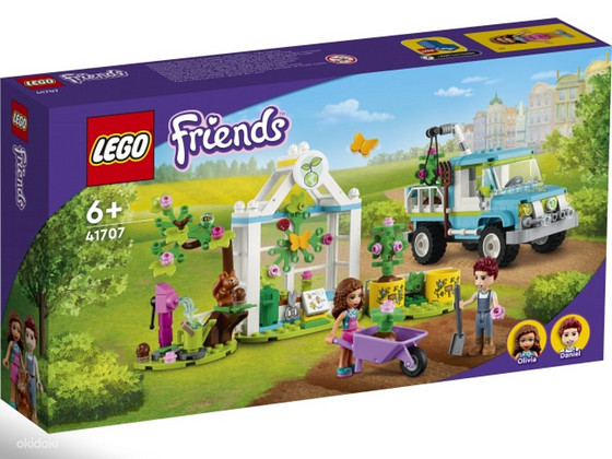 Lego Friends 6+ 41707 Машина для посадки деревьев