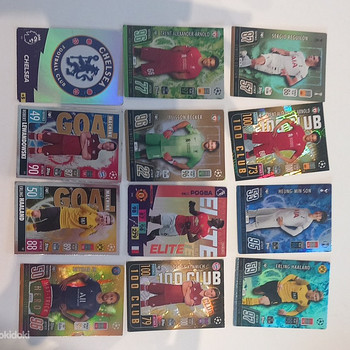 Football cards (Match Attax and Xl adrenalinym)