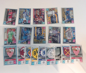 Football cards (Match Attax and Xl adrenalinym) (2 foto / 2)