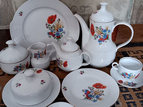 12-kohaline kohvi/teekomplekt, portselan, Tallinn