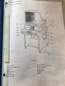 Retro Canon printer. Roll/ Fiche Carrier 90 (1 foto / 4)