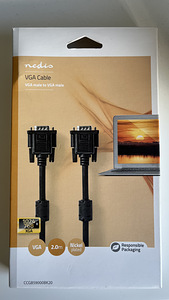 VGA-VGA кабель (2м) (1 фото из 1)