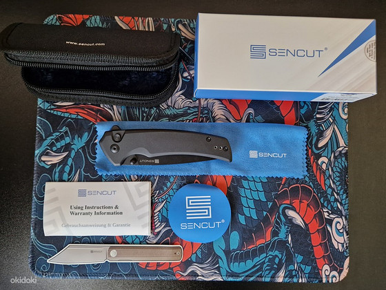 NUGA! Sencut Serene, Must Alumiinium S21022B-1