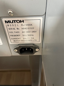 Mutoh RJ-900X (DrafStation) 44-tollise laiaformaadiga dye-su (4 foto / 4)