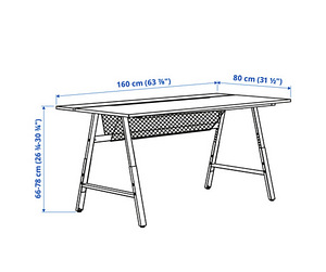 Ikea UTESPELARE стол (3 фото из 4)