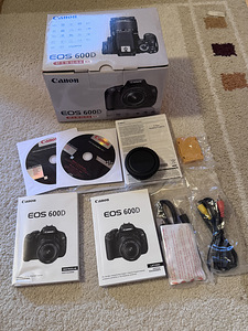 Canon 600d коробка + аксессуары (1 фото из 1)