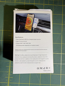 Car Magnetic Wirless Charger (3 foto / 3)