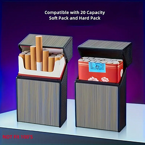 Зажигалка с usb зарядкой и с пачкой для сигарет (2 фото из 6)