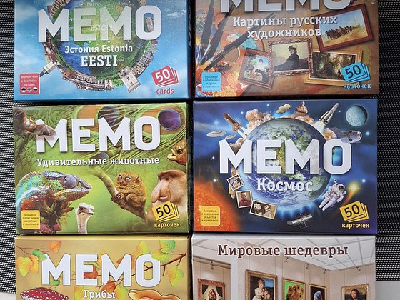 Настольная игра Мемо