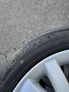 18" оригинальные диски Jaguar 5x108 + зимние шины 235/50/18 (9 фото из 10)
