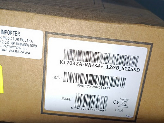 Müün Asus Vivobook sülearvuti