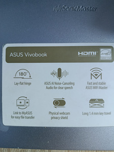Müün Asus Vivobook sülearvuti (3 foto / 6)