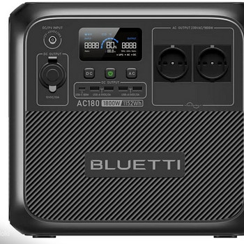 Bluetti AC180 1800w, 1152Wh аккумуляторная станция.