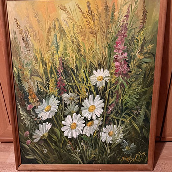Картина маслом (56,5 X 67 см)