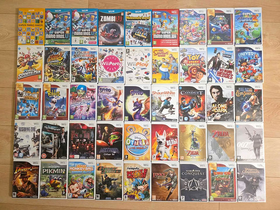 Nintendo Wii/Wii U mängud/tarvikud