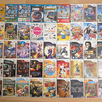 Nintendo Wii/Wii U mängud/tarvikud