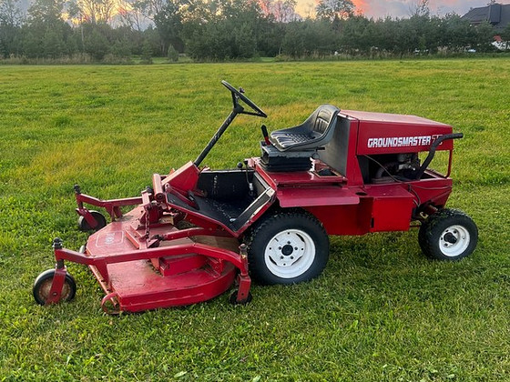 Muruniiduk - traktor Toro groundsmaster 72 tolli, 185cm