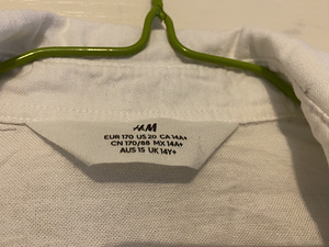H&M valge pluus, s 170 (4 foto / 4)
