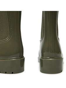 TOMMY HILFIGER БОТИНКИ - FLAG RAINBOOT /OLIVE (5 фото из 6)