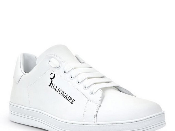 Billionaire Lo-Top Sneakers White