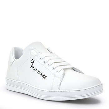 Billionaire Lo-Top Sneakers White