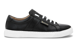 Billionaire Leather Lo-Top Sneakers , Black (2 фото из 5)