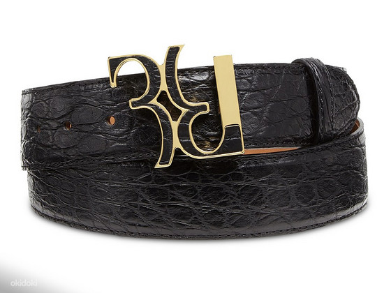 Billionaire Crocodile Belt Double B