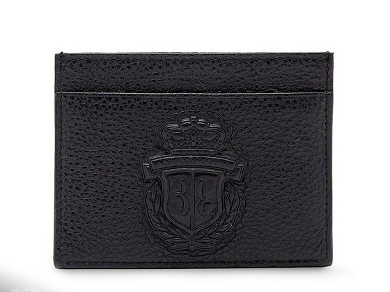 Billionaire Leather Credit Cards Holder Crest