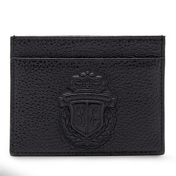 Billionaire Leather Credit Cards Holder Crest