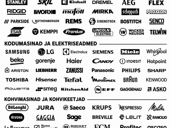 Elektroonika, ehitus- ja muude tööriistade remont
