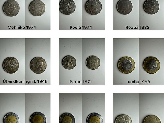 Maailma mündid 1948-2000