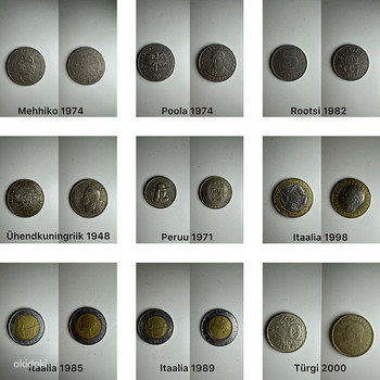 Монеты мира 1948-2000 г