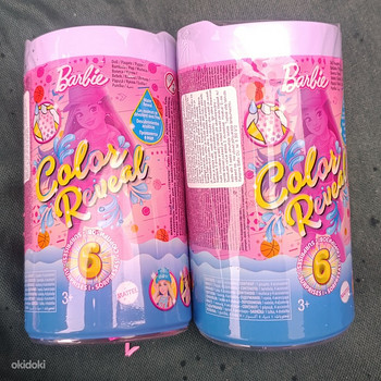 Barbie Color Reveal Chelsea nukk pakendis