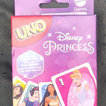 Uno kaardid Disney Princess