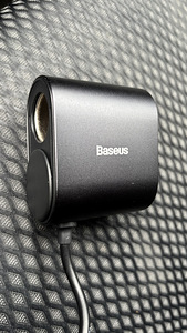 Автомобильное зарядное устройство USB-A/C с удлинителем для (2 фото из 2)