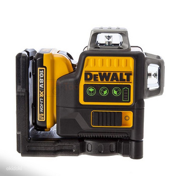 Laaser nivelir DeWalt DCE089G + 2ah
