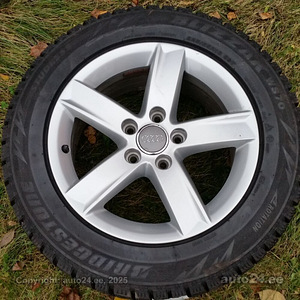 Audi / VW R16x7JJ 5x112 225/55R16 Bridgestone Blizzak WS70 (1 foto / 3)