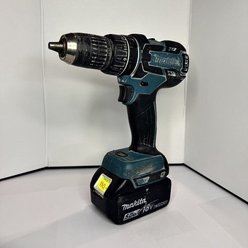 Makita DHP 480 akutrell + aku 5 Ah