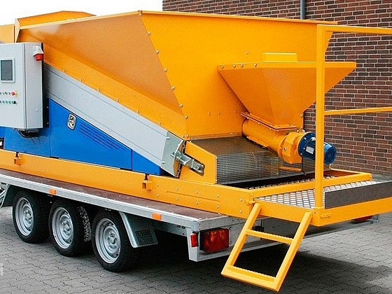 Mobile Concrete Batching Plant SUMAB MINI