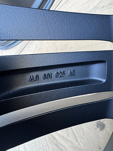 21" оригинальные диски Audi Peeler 5x130 (подходят для Q7 и (7 фото из 10)